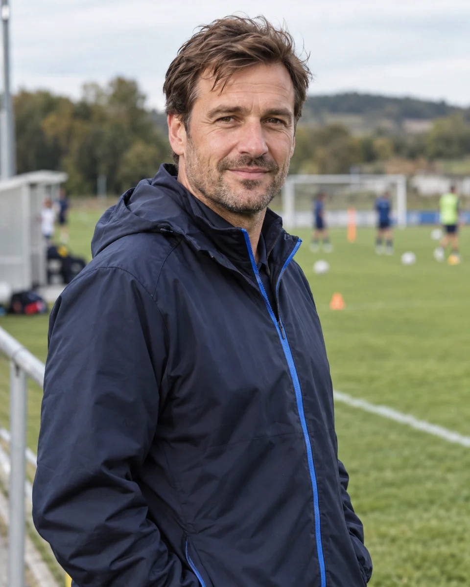 KI-Muster: fiktiver Trainer, keine reale Vereinsperson